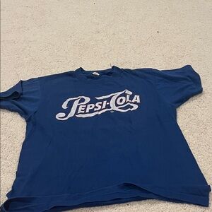 Pepsi-Cola Blue T-Shirt retro vintage